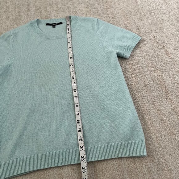 Quince Short Sleeve Cashmere Sweater Top S - Picture 5 of 8
